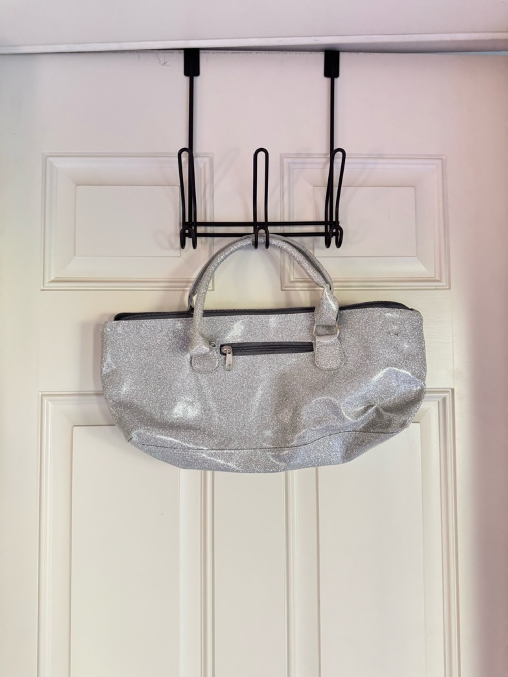 Silver Glitter bag